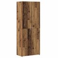 vidaXL Highboard Staré drevo 70 x 42,5 x 185 cm