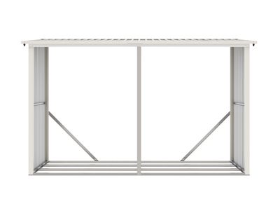Prístrešok na drevo G21 WOH 682 - 302 x 119 cm, zelený