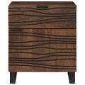 vidaXL Nočný stolík Orech 50 x 33 x 60 cm Kompozitné drevo