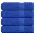 vidaXL Utierky na ruky FROGN 4 ks modré 50x100 cm 360 g/m²