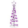 vidaXL LED vianočný stromček s ozdobami 100 LED teplá biela 150 cm