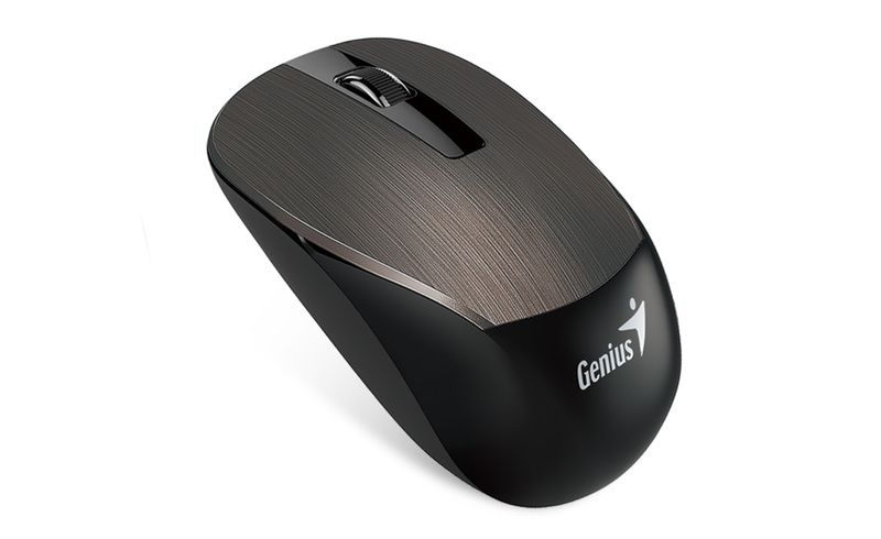 GENIUS NX-7015/Kancelárska/Blue Track/Bezdrôtová USB/Hnedá