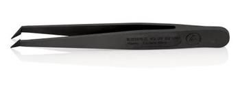 Knipex, 92 09 03 ESD, Plastové pinzety ESD, čierne