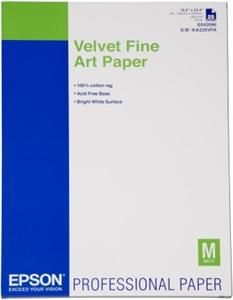 Velvet Fine Art Paper, DIN A2, 260g/m2, 25 listov