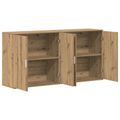 vidaXL Servírovacia skriňa 2 ks Remeselný dub 79 x 38 x 80 cm