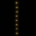 vidaXL LED reťaz s 300 LED diódami, teplá biela 30 m, PVC