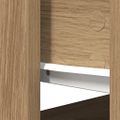 vidaXL konzolový stolík so zásuvkami dub artisan 85,5x38,5x74,5 cm