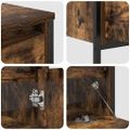 vidaXL Sada kúpeľňového nábytku 3 ks Dymová dub 90 x 34,5 x 60 cm