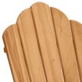vidaXL Adirondack hojdačka 2 ks Hnedá Tíkový masív