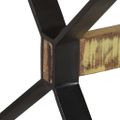 vidaXL Jedálenský stôl 160x80x76 cm, recyklovaný masív