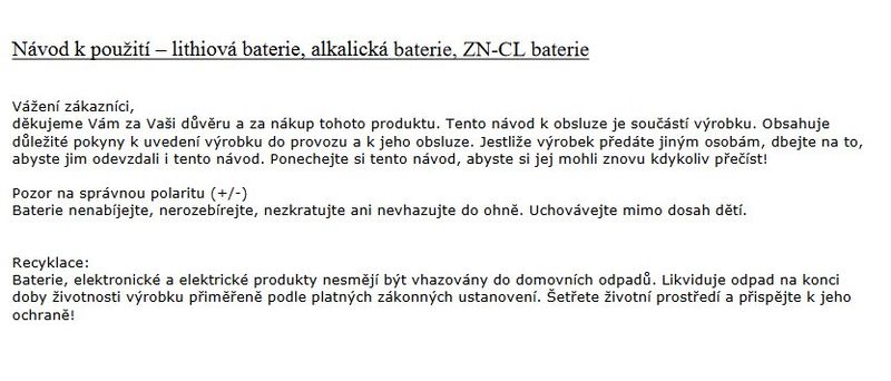 Batéria Tinko CR2032, 3V Lithium, balenie 100ks Baterie Tinko CR2032, 3V Lithium , balení 100ks