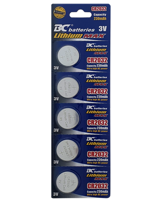 Lítium-knoflíková 3V batéria BC batteries CR2032