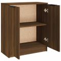 vidaXL Komoda hnedý dub 60x30x70 cm spracované drevo