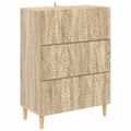 vidaXL Zásuvkový kabinet Dub sonoma 66 x 34,5 x 90 cm Kompozitné drevo