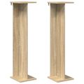 vidaXL Stojan na rastliny 2 ks Dub sonoma 25 x 25,5 x 100,5 cm