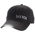 Kšiltovka so svetlom B-CAP 25lm, nabíjacia, USB, univerzálna veľkosť, čierna SIXTOL