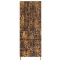 vidaXL Sada skríň 2 ks 66 x 34,5 x 90 cm Kompozitné drevo Dymový dub