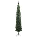 vidaXL Umelý vianočný stromček Zelená 300 cm PVC, oceľ a plast