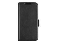 Pouzdro s klopou pro mobilní telefon - polyuretan (PU), plast - černá - pro Samsung Galaxy A55