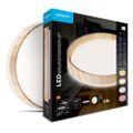 Modee Okrúhle stropné LED svietidlo CLG1W 30W 3CCT+RGB 2000lm, drevo, ovládač (ML-CLFG1W)