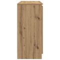 vidaXL Komoda so zásuvkami dub artisan 100,5x35x76 cm kompozitné drevo