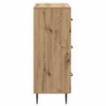 vidaXL Zásuvkový kabinet 66 x 34,5 x 89,5 cm Kompozitné drevo