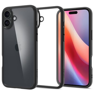 Obal Spigen Ultra Hybrid pre iPhone 16 6,1" matná čierna