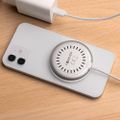 Forever MAWC-300 magnetická bezdrôtová nabíjačka Qi2 15W strieborná