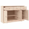 vidaXL Komoda ALTA 112x35x73 cm borovicový masív