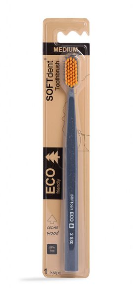 SOFTDENT 859 ECO Friendly zubná kefka Medium