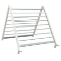 vidaXL Sušiaci stojan na vaňu výsuvný 53-90 cm hliník