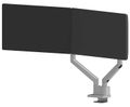 Neomounts DS70-250SL2 Neomounts NEXT Slim Desk Mount, double display (topfix clamp/grommet), silver Držák, VESA, stolní, pro 2 ploché/zakrivené monitory, úhloprícka 17–32", náklon 90°, otácení 180°, rotace 360°, nosnost 18kg, str