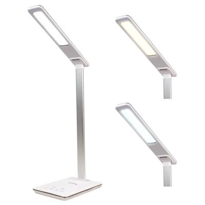 Stolná LED lampička Huslog biela s bezdrôtovou nabíjačkou