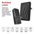 Domový bezdrátový zvonček EMOS P5727N do zásuvky