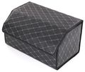 Organizátor do kufru auta CAR COMPACT ELEGANT L, 2 priehradky, skladací, s víkom SIXTOL