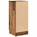 vidaXL Komoda staré drevo 30x30x70 cm spracované drevo