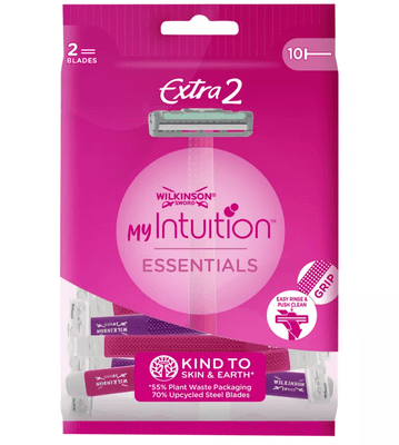 Wilkinson Extra 2 MY Intuition Essentials jednorazový dámsky holiaci strojček, 10ks (W302321600)