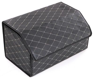 Organizátor do kufru auta CAR COMPACT ELEGANT L, 2 priehradky, skladací, s víkom SIXTOL