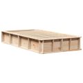 vidaXL Rám postele Hnedá 80 x 200 cm Masívne borovicové drevo