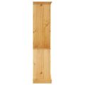 vidaXL Knižnica s 5 policami, mexická borovica, Corona 80x40x170 cm