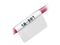 Polyester - biela - 25.4 x 38.1 mm 2500 kusov nálepky