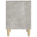 vidaXL Nočné stolíky 2 ks betónové sivé 40x35x50 cm