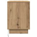 vidaXL Nočný stolík 2 ks Remeselný dub 50 x 34,5 x 50 cm