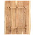 vidaXL Stolová doska, akáciový masív 80x(50-60)x3,8 cm
