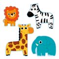 Primo puzzle 4 Zvieratká v džungli 18 ks