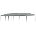 vidaXL Párty stan Svetlosivá 1200 x 300 x 255 cm PE a oceľ