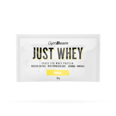 Just Whey Grass-Fed Protein – GymBeam, banán, 30 g