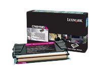 Vysoká výťažnosť - purpurová - originálna - kazeta s farbivom LCCP, LRP - pre Lexmark C748de, C748dte, C748e