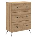 vidaXL Zásuvkový kabinet 66 x 34,5 x 90 cm Kompozitné drevo
