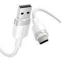 Kábel USB 2.0 A na USB-C 3A Vention CTNWH 2M (biely)
